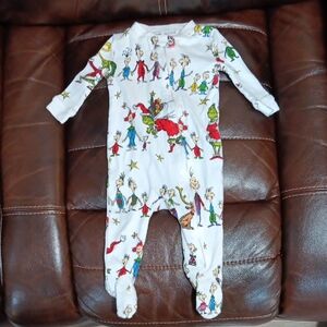 Pottery Barn Kids White One Piece with Colorful Characters